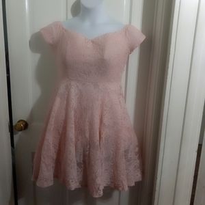Soprano Pink mini party dress
